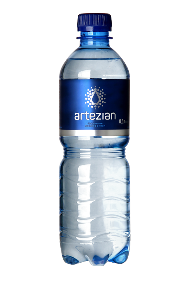 Вода Артезиан 0,5 газированная