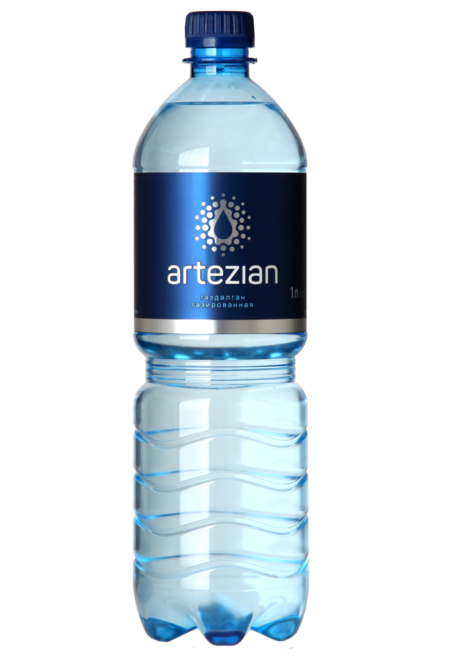 Вода Артезиан 1 л газированная