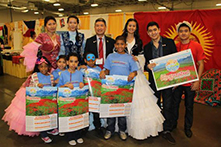 Кыргызстан был представлен на фестивале «Международное наследие» в американском штате Нью Джерси
